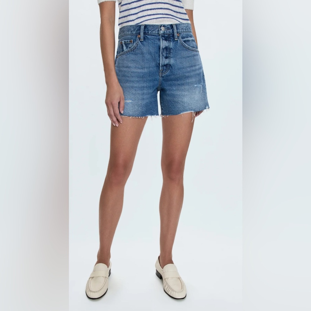 PISTOLA andie high rise vintage short distressed size 24
